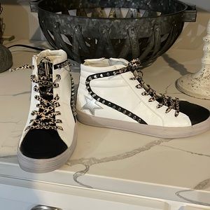 Brand new never worn Shu Shop hi-top sneakers